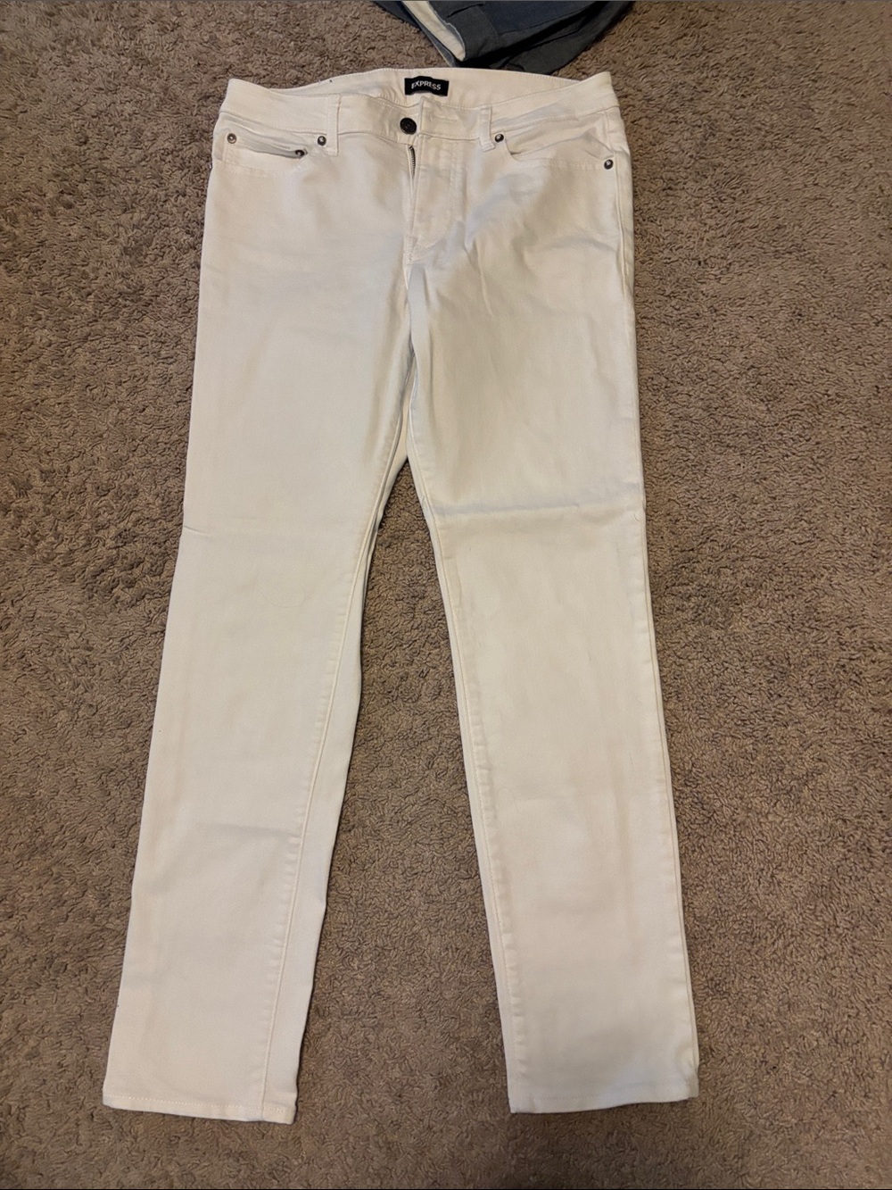 Express Men Slim Jeans White